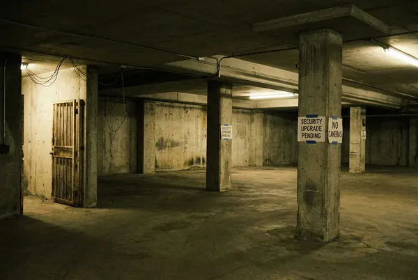 Tiefgarage ohne Kameras
