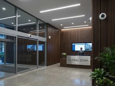 Videoüberwachung installieren Wien - Bürogebäude