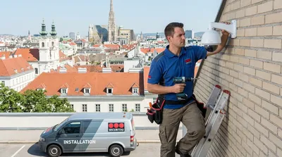 Videoüberwachung installieren Wien - Professionelle Kamera-Installation